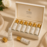 Parfum Doré 3ml Roll-on Parfumé Longue Durée pour Femme Sensation Premium Sans Alcool Roll-on pour Voitures