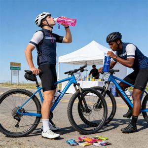 Hotsale Collapsible Bottle 10 Color Stylish Eye-Catching Direct-Drink Spout <b>Large</b> Capacity Water Bag for Men - Product Image 6