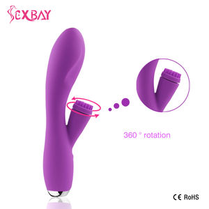 Sexbay Factory Marketing Directo femenino doble movimiento G-spot estimulador del clítoris Conejo vibrador consolador Juguete sexual de alta frecuencia - Product Image 4