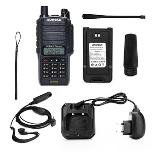 Radio <span class=keywords><strong>BF</strong></span> <span class=keywords><strong>UV9R</strong></span> Plus, étanche IP67, talkie-walkie puissant 8W, radio VHF UHF, portable, double PTT, double bande pour <span class=keywords><strong>Baofeng</strong></span> - Product Image 1