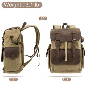 Bolso de Cámara de Gran Capacidad con Doble Correa, Resistente a Arañazos, con Logotipo Personalizado, Venta Caliente de Fábrica BSCI - Product Image 5