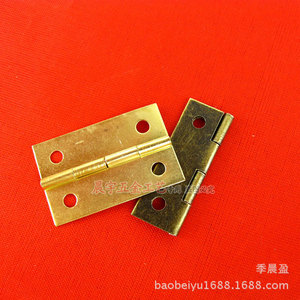 บานพับมุมฉากเฉิงหยู ขนาด 1.5 นิ้ว ชุบทองแดง สำหรับตู้ - Product Image 2