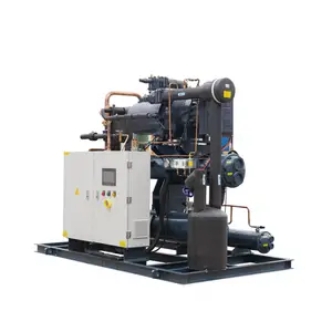 High Effective Cooling Capacity 380V Cooled Screw Industrial Water Cooling Chiller