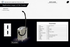 Profesional -35 ℃   Dispositivo <span class=keywords><strong>de</strong></span> Enfriamiento Facial con Aire Frío, Máquina Protectora para Procedimientos <span class=keywords><strong>de</strong></span> Belleza y Cosmética con Láser - Product Image 2