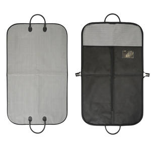 Housse de costume noire 60*120 CM, légère, en tissu Oxford, anti-poussière, sac de rangement portable pour vêtements avec logo - Product Image 3