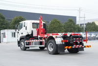 Camion benne à ordures poids lourd Benz Auman 20 tonnes, station de compactage mobile 12 m³, recyclage manuel, diesel, construction