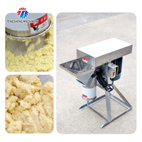 Gemakkelijk te onderhouden knoflookhakmachine, hygiënische commerciële knoflookpasta-machine, restaurantbenodigdheden industrie