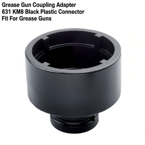Adaptador de acoplamiento para pistola de engrase 631 KM8, conector de plástico negro apto para pistolas de engrase - Product Image 2