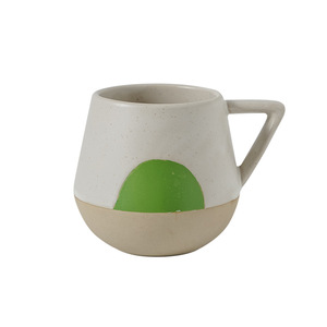 Taza de cerámica con tapa, diseño retro, color sólido, para beber café y té, regalo para parejas, hecho en Chaozhou - Product Image 5