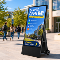 AIYOS - Fabricante Personalizado de Kioscos Digitales con Pantalla de 43 y 55 Pulgadas, IP65, para Exteriores, con Batería, de un Proveedor de Señalización Digital