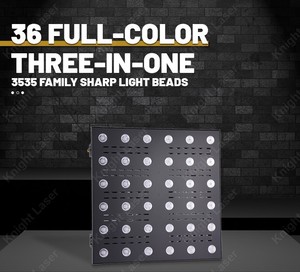 36pcs Ma trận LED nền RGB DMX sân khấu Đảng chùm chiếu sáng - Product Image 6