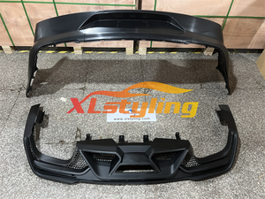 XLStyling ชุดอุปกรณ์ปรับทรงรถ, GT500กันชนหลังพร้อมดิฟฟิวเซอร์ - Product Image 2