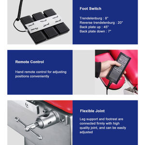 Женский электрический гинекологический стол для родовспоможения и акушерских процедур в больницах, с металлическим каркасом - Product Image 5