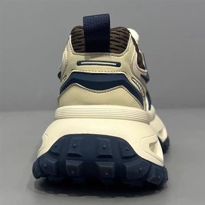 Baskets plateforme rétro de haute qualité pour hommes 39-44, décontractées, à lacets, respirantes, en maille, antidérapantes, pour le printemps - Product Image 2