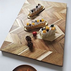 Tabla de Cortar Grande de Madera Maciza Certificada por <span class=keywords><strong>la</strong></span> FDA, LFGB y SGS, para Cocina, Carnicería, Restaurante, Servicios de Catering, Antimoho, Profunda - Product Image 4