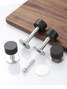 Ferme-porte magnétique moderne en acier inoxydable argenté par GQK pour une utilisation en cuisine et en entrepôt - Product Image 6