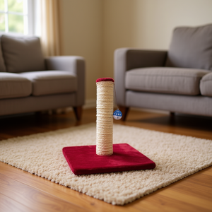 Square-Shaped Cat Tree with Posts for Cats & Scratching Needs - Product Image 2