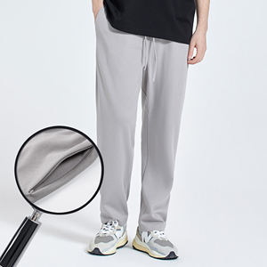 Joggers d'été légers de 260g avec poche et garniture à glissière - Product Image 4