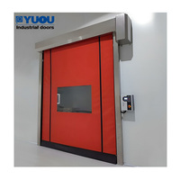 Porte roulante intérieure en PVC souple autoréparateur en gros, anti-poussière et étanche, haute vitesse pour salle blanche