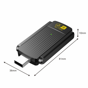 Ac1300 <span class=keywords><strong>USB</strong></span> <span class=keywords><strong>Wifi</strong></span> <span class=keywords><strong>Adapter</strong></span> 2.4G/5G Dual Band Mạng Không Dây <span class=keywords><strong>Adapter</strong></span> Cho PC Máy Tính Để Bàn, <span class=keywords><strong>USB</strong></span> 3.0, Hỗ Trợ Windows 11, 10, 8, 7 - Product Image 4