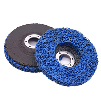 Violet noir bleu 100mm 115mm 125mm disque propre et dénudé OEM et OBM pris en charge pour la réparation et l'enlèvement de la poussière de peinture de voiture