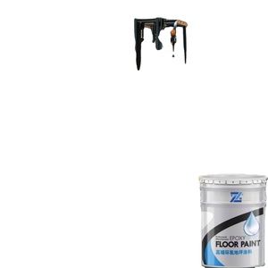 Peinture liquide pour carrelage de salle de bain trois-en-un, revêtement époxy spécial imperméable pour la rénovation des anciennes dalles de sol en marbre, application facile - Product Image 1