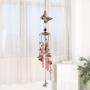 Carillon éolien vintage en forme d'animal, cloche à vent rétro, ornement suspendu pour la maison, la terrasse et l'extérieur - Product Image 1