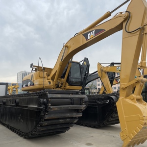 Pelle amphibie de drague d'excavatrice de bateau du chat 320CL de Caterpillar de prix usine avec l'efficacité de fonctionnement élevée pour des Offre Spéciale - Product Image 1