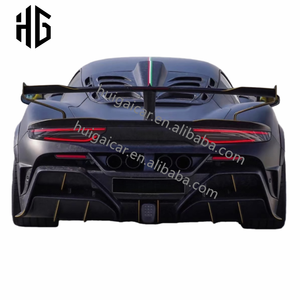 Kit de carrocería ancha estilo MSY de alta calidad para <span class=keywords><strong>Maserati</strong></span> <span class=keywords><strong>MC20</strong></span>, actualización estilo Mansory, alerón delantero, difusor trasero, pasos de rueda y capós. - Product Image 5