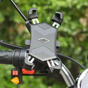 Nieuwe Image Universal Anti Shake 360 Rotatie Smartphone Mount Beugel Fietshouder Fiets Stuur Mobiele Telefoon Houder Houder