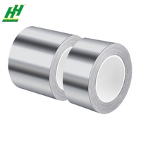 Ruban adhésif en aluminium pour système HVAC HEYA, résistant aux flammes, auto-adhésif, pour joints de panneaux de conduits