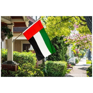 Bandera de los Emiratos Árabes Unidos 3x5 pies, Bandera Nacional con 2 Ojales Metálicos, Resistente a la Decoloración, Colores Vivos, Bandera de 3x5 Pies, Venta al Por Mayor Personalizada - Product Image 3