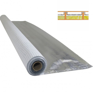 Lámina de Aluminio <span class=keywords><strong>Multicapa</strong></span>/PET Metalizado Reforzado con Fibra de Vidrio/Malla Tejida con Revestimiento Reflectante para Re-laminación - Product Image 4