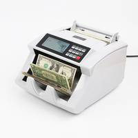 Compteur de billets de banque multi-devises de qualité professionnelle OR-2020W avec écran LCD UV/MG, 1000 pièces/min, trémie de 200 pièces pour la gestion de trésorerie des banques