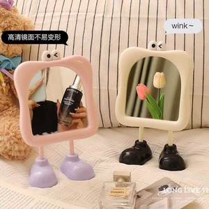 <span class=keywords><strong>Miroir</strong></span> de maquillage de beauté portable personnalisé en plastique pliable de grande taille avec motif de dessin animé <span class=keywords><strong>pour</strong></span> filles - Product Image 2