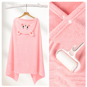 Vente en gros Serviette <span class=keywords><strong>de</strong></span> <span class=keywords><strong>bain</strong></span> microfibre douce pour la peau confortable à capuche pour enfants <span class=keywords><strong>Cape</strong></span> BÉBÉ serviette <span class=keywords><strong>de</strong></span> <span class=keywords><strong>bain</strong></span> - Product Image 4