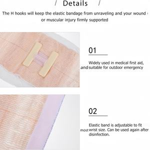 Elastic Bandage Pre-Hospital Trauma Dressing CE Certified Class I MMC Brand <b>Ambulance</b> Disaster Use Sizes 2"/3"/4"/6"x4.5m/5m/10m - Product Image 2