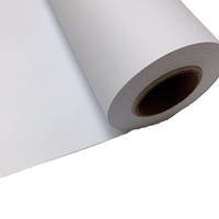 Rollo de papel de dibujo arquitectónico de 80GSM, 620mmX 50 yardas, papel de plotter duradero y seguro para papel de impresión de valores y cartones