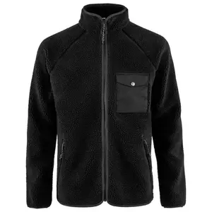 Warm Outdoor Polar Fleece Multi-color High-quality Simple Design Contrast Color Splicing Design Polar Fleece Jacket