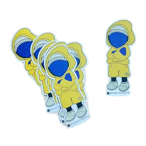 Waterproof Custom Die Cut Cartoon PVC Vinyl Anime Sticker label With Your Own Design