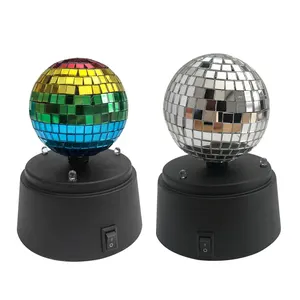 stage decoration ball bar light diffuser mini dj club party rotate RGB disco ball saloon lights disco ball diffuser rotating
