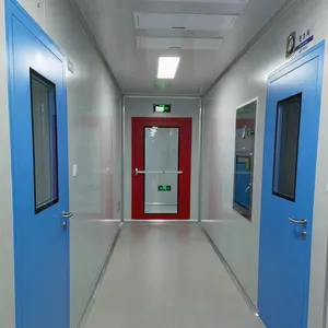 Manufacturing Cosmetic Industries Turnkey China Supplier Customized GMP Modular Clean Room Cleanroom For Lab