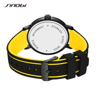 Montre à quartz pour homme avec affichage créatif, mouvement SEIKO, cadran à aiguilles de 42 mm, bracelet en silicone, résistante à l'eau, minimaliste, cadeau unique