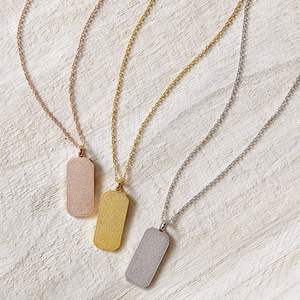 Regalos Islámicos para el Eid, Cadena de Acero Inoxidable Plateada a Precio Económico, Collar con Colgante Moderno para Mujer, Chapado en Platino, 2024 - Product Image 2