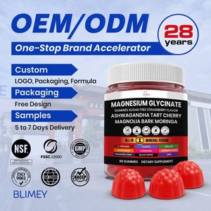 Gomitas <span class=keywords><strong>de</strong></span> Magnesio con Ashwagandha y Cereza Ácida <span class=keywords><strong>de</strong></span> Marca Privada para Niños y Adultos, Bienestar Diario, Apoyo Inmunológico, Calma <span class=keywords><strong>Mental</strong></span> - Product Image 1