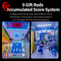 Jeu d'arcade d'exercice professionnel à monnayeur avec écran LCD, distributeur de prix et de cadeaux pour enfants, idéal pour aires de jeux et magasins