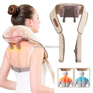 Set Inteligente de Rodillo y Gua Sha Masajeador Shiatsu para Cuello y Hombros para Estiramiento de la Piel y Masaje - Product Image 1