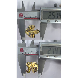 Tùy Chỉnh Cổ Điển Vàng Bóng Kẽm Hợp Kim Shank Nút Mạ Kỹ Thuật Cho Thiết Kế Quần Áo Trung Quốc Nhà Máy Số Lượng Lớn Giải Pháp - Product Image 4