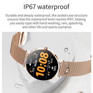 2023 GT8 Smart Stainless Steel Watch Waterproof Pressão Arterial Round Fashion com AI Voice Assistant CE ROHS IP67 Certified - Product Image 5