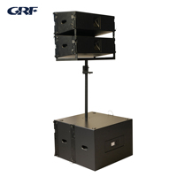 Prix Fabricant Professionnel Double 10 Pouces Tweeters Système de Haut-Parleurs Line Array Actif Passif Audio Sonorisation pour Événements Extérieurs